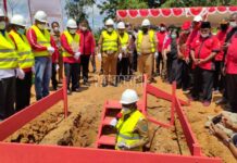 Pembangunan Sekretariat PDIP Papua Barat Dimulai Pembangunan Sekretariat PDIP Papua Barat Dimulai