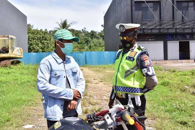 Polda Papua Barat Masih Temukan Warga Tak Taat Prokes dan Lalu Lintas