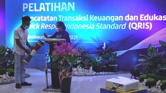 Ketua Dekranasda Papua Barat Imbau UMKM Pakai Transaksi Non Tunai