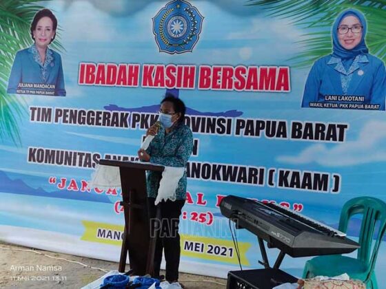 PKK Papua Barat Doakan Kontingen PON Bersama KAAM
