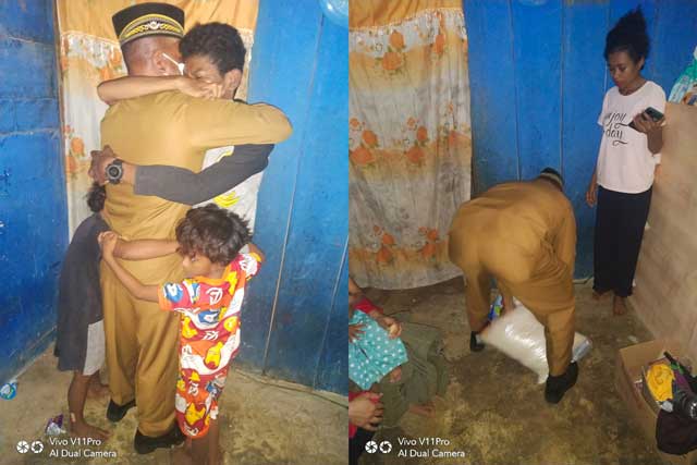 Kenapa Wakil Bupati Kaimana Pikul 4 Karung Beras?