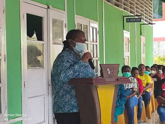 PKK Papua Barat Periksa Kanker Serviks Gratis, KB, dan PMT di Maybrat