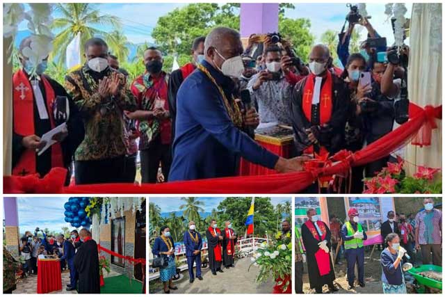 gubernur-bupati-gki-ahmeta-yerubeni-kenari-tinggi Gubernur Papua Barat dan Bupati Manokwari Letakkan Batu Pertama Pastori GKI Ahmeta