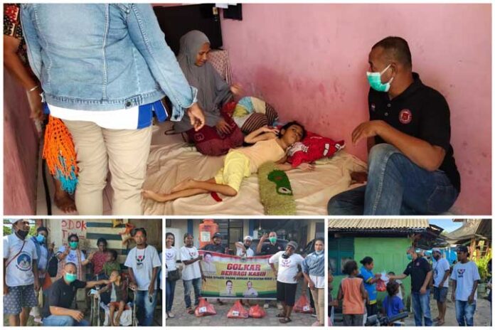 Golkar Berbagi Kasih Dengan ODKB Manokwari