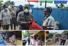 Gubernur dan Mama Gub Bagi Bapok Pedagang Kecil Terdampak Covid-19 Gubernur dan Mama Gub Bagi Bapok Pedagang Kecil Terdampak Covid-19