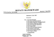 PPKM Darurat Bupati Manokwari Larang Salat Idul Adha Berjamaah PPKM Darurat Bupati Manokwari Larang Salat Idul Adha Berjamaah