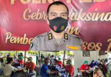Polda Papua Barat Terus Gencarkan Vaksinasi Covid-19 Polda Papua Barat Terus Gencarkan Vaksinasi Covid-19