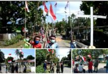 Bocah-bocah Sanggeng Ceria Kibarkan Merah Putih Bocah-bocah Sanggeng Ceria Kibarkan Merah Putih