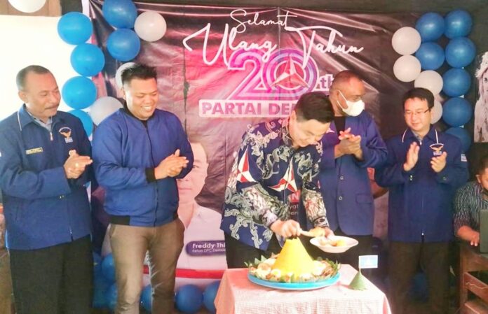 hut demokrat kaimana freddy thie Demokrat Kaimana Target Kursi Ketua DPRD di Pileg 2024