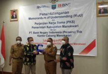 Pemkab Manokwari Teken MoU Smart City e-PBB Dengan BNI Pemkab Manokwari Teken MoU Smart City e-PBB Dengan BNI