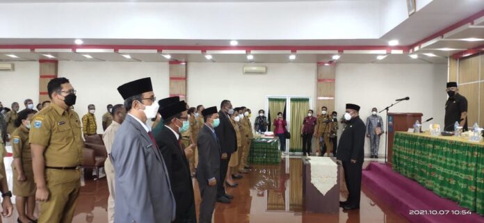Bupati Manokwari Lantik Empat Pejabat Eselon II