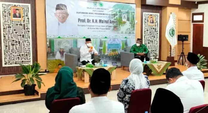 Bertemu Ormas Islam dan Tokoh Agama Papua Barat, Wapres Ingatkan Dakwah Santun