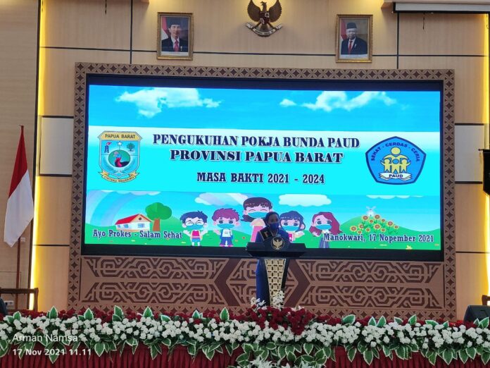 Pengukuhan Pokja Bunda PAUD Papua Barat, Masih Ada PR