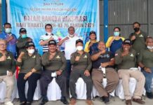 Vaksinasi Massal Covid-19 Dinas PUPR Papua Barat Lampaui Dua Kali Lipat Target Vaksinasi Massal Covid-19 Dinas PUPR Papua Barat Lampaui Dua Kali Lipat Target