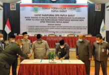 APBD 2022 Papua Barat Disahkan, Pendapatan 6,3 T, Belanja 6,6 T APBD 2022 Papua Barat Disahkan, Pendapatan 6,3 T, Belanja 6,6 T