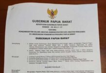 Gubernur Papua Barat Lantik 59 Pejabat Eselon III dan IV, Ini Daftarnya Gubernur Papua Barat Lantik 59 Pejabat Eselon III dan IV, Ini Daftarnya