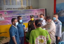 Pemprov Papua Barat Bekali Kewirausahaan Napi Lapas Manokwari Pemprov Papua Barat Bekali Kewirausahaan Napi Lapas Manokwari