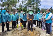 PKK Papua Barat Tanam Perdana dan Panen Tanaman Pangan PKK Papua Barat Tanam Perdana dan Panen Tanaman Pangan