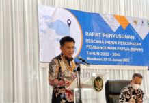 Buka Rapat RIPPP, Gubernur Papua Barat Ingatkan Perdasus Turunan Otsus Buka Rapat RIPPP, Gubernur Papua Barat Ingatkan Perdasus Turunan Otsus