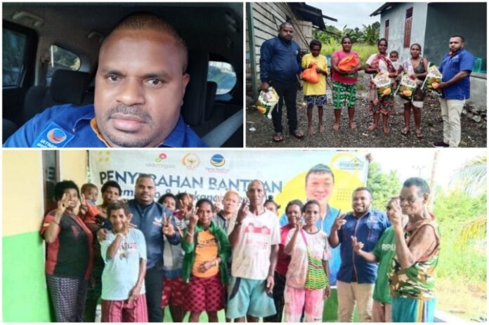 NasDem Papua Barat Berbagi Kasih di Manokwari dan Maybrat
