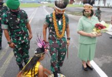 Pangdam XVIII/Kasuari Tiba di Manokwari Pangdam XVIII/Kasuari Tiba di Manokwari