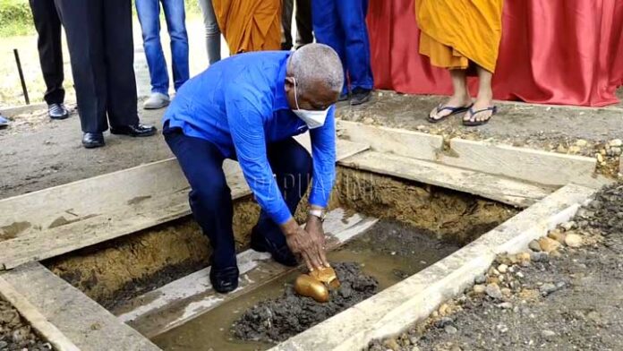 Batu Pertama Diletakkan, Vihara Pertama Segera Berdiri di Teluk Bintuni