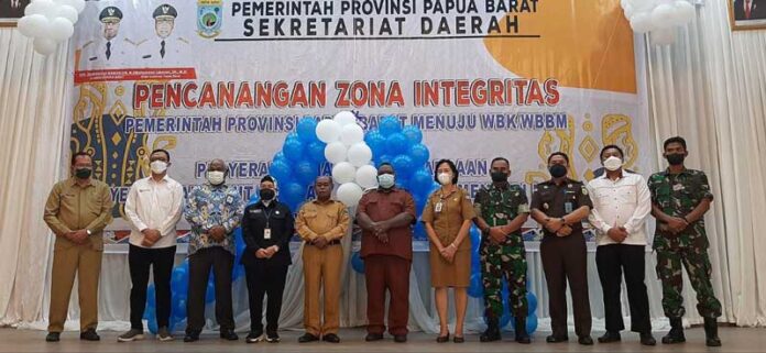 Canangkan Zona Integritas, Pemprov Papua Barat Target Tiga Hasil Utama