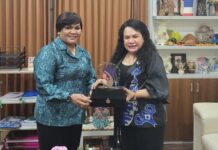 Febelina Indou Ketua CPP Papua Barat Febelina Indou Ketua CPP Papua Barat