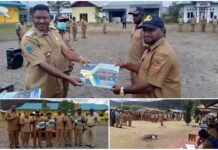 Bupati Pegaf Serahkan Sertifikat Latsar Bupati Pegaf Serahkan Sertifikat Latsar