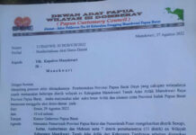 Masyarakat Suku Besar Arfak Bakal Demo Minta Pengembalian 11 Distrik dari Tambrauw Masyarakat Suku Besar Arfak Bakal Demo Minta Pengembalian 11 Distrik dari Tambrauw