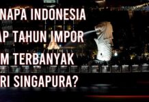 Kenapa Indonesia Tiap Tahun Impor Jutaan Ton BBM Dari Singapura? Kenapa Indonesia Tiap Tahun Impor Jutaan Ton BBM Dari Singapura?