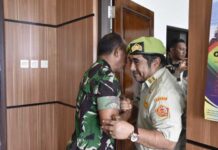 Pangdam Kasuari Terima Audiensi Ketua Umum Pemuda Panca Marga Pangdam Kasuari Terima Audiensi Ketua Umum Pemuda Panca Marga Papua Barat