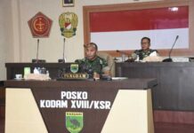 Pangdam Kasuari Vicon Dengan Kasad Bahas Pencanangan Babinsa Masuk Dapur Pangdam Kasuari Vicon Dengan Kasad Bahas Pencanangan Babinsa Masuk Dapur