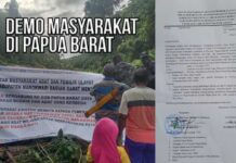 Tolak Dimasukkan Provinsi Papua Barat Daya, Masyarakat Adat Ulayat Manokwari, Pegaf, Bintuni Palang Jalan Tolak Dimasukkan Provinsi Papua Barat Daya, Masyarakat Adat Ulayat Manokwari, Pegaf, Bintuni Palang Jalan