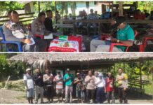 Dua Jam Lebih Masyarakat Distrik Windesi Curhat ke Kapolsek Dua Jam Lebih Masyarakat Distrik Windesi Curhat ke Kapolsek