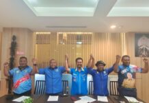 5 KNPI Tanah Papua Usung Paulus Waterpauw Wapres 5 KNPI Tanah Papua Usung Paulus Waterpauw Wapres