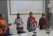 Jabatan Kadis Budpar Papua Barat Disertijabkan Jabatan Kadis Budpar Papua Barat Disertijabkan