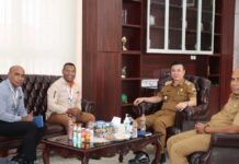 Terima Kunker Bank Papua, Bupati Freddy Thie Perkuat Kolaborasi Bangun Ekonomi Kaimana Terima Kunker Bank Papua, Bupati Freddy Thie Perkuat Kolaborasi Bangun Ekonomi Kaimana