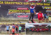 Tison dari Nitmeke MX Tim Juara Umum Kejurda Grasstrack Kapolda Papua Barat Tison dari Nitmeke MX Tim Juara Umum Kejurda Grasstrack Kapolda Papua Barat