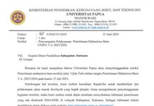 Universitas Papua Buka Pendaftaran Mahasiswa Baru, Ini Syarat dan Waktu Pendaftarannya