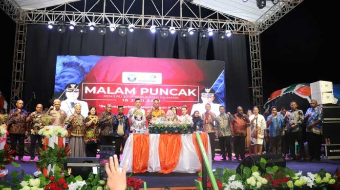 Malam Puncak HUT ke-20 Kaimana, Freddy Thie: Toleransi Menghubungkan Kita Semua