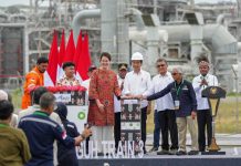 Presiden Jokowi Resmikan Tangguh LNG Train 3, Pemasok Sepertiga Total Gas Produksi Indonesia Presiden Jokowi Resmikan Tangguh LNG Train 3, Pemasok Sepertiga Total Gas Produksi Indonesia