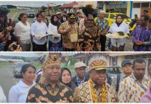 Kepala Suku Besar Arfak Sambut Kedatangan Penjabat Gubernur Papua Barat Kepala Suku Besar Arfak Sambut Kedatangan Penjabat Gubernur Papua Barat
