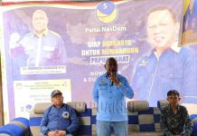 Dominggus Mandacan Minta Dukungan Masyarakat Untuk NasDem Dominggus Mandacan Minta Dukungan Masyarakat Untuk NasDem