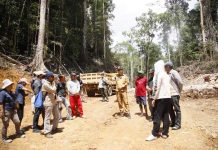 Bupati Kaimana Tinjau Ruas Jalan Lobo-Fromajaya Bupati Kaimana Tinjau Ruas Jalan Lobo-Fromajaya