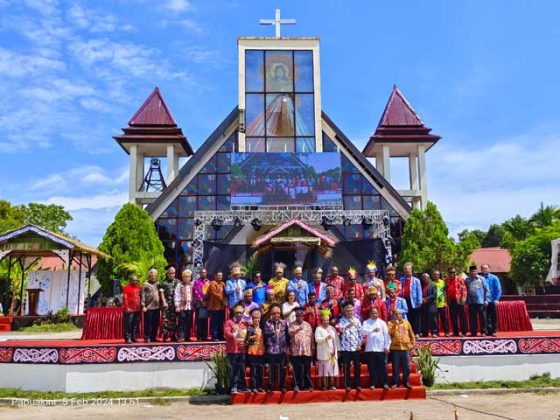 Dapat Bantuan 5,3 M, Perayaan HUT ke 169 PI di Tanah Papua Lancar