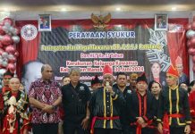 Dominggus Mandacan Lantik Relawan Kawanua For DM 2024 – 2029 Dominggus Mandacan Lantik Relawan Kawanua For DM 2024 - 2029