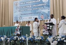SMAS Katolik Villanova Manokwari Gelar Misa Pembukaan Tahun Ajaran Baru 2024 – 2025 SMAS Katolik Villanova Manokwari Gelar Misa Pembukaan Tahun Ajaran Baru 2024 - 2025