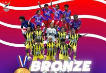 Futsal Perempuan Papua Barat Dapat Perunggu PON 2024 Futsal Perempuan Papua Barat Dapat Perunggu PON 2024