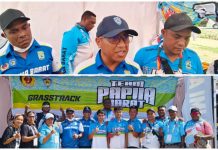 Atlet Grasstrack Papua Barat Terhenti di Deli Serdang Atlet Grasstrack Papua Barat Terhenti di Deli Serdang